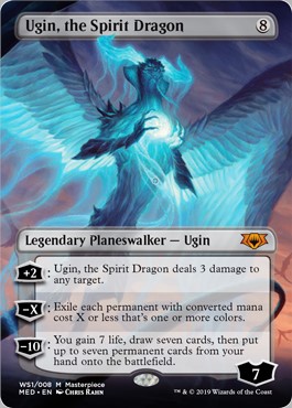 Carte Magic Ugin Dragon-Esprit