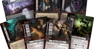 Exemples de cartes Les mines de la Moria