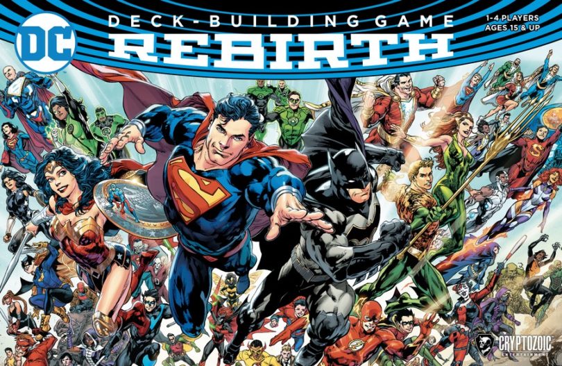 Jeu de cartes DC Deck-Building Rebirth