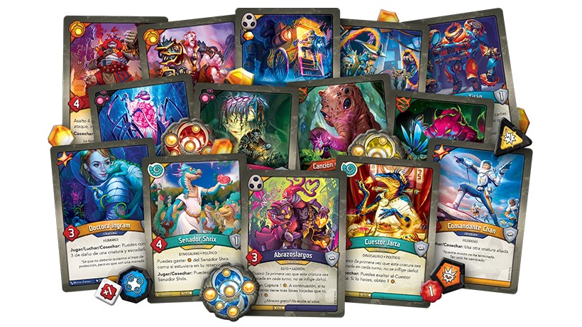Collision des Mondes cartes pour Keyforge