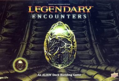 Legendary Encouters Alien deck building game