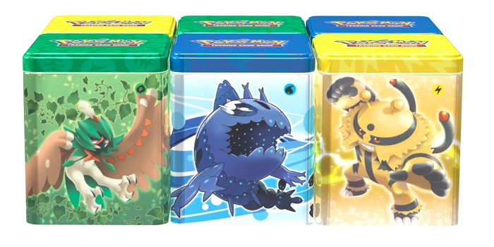Boites de rangement de cartes Pokémon