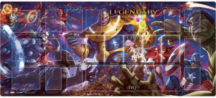 Tapis de jeu Marvel Legendary