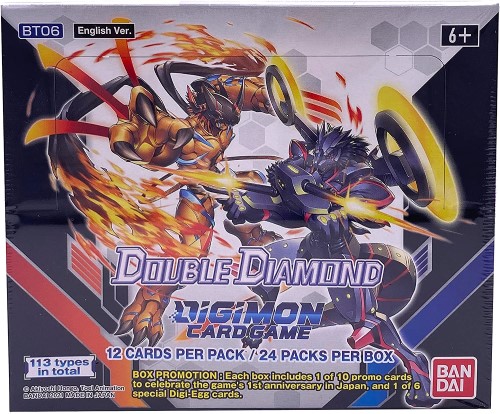 Boite de boosters Double Diamond pour le jeu Digimon