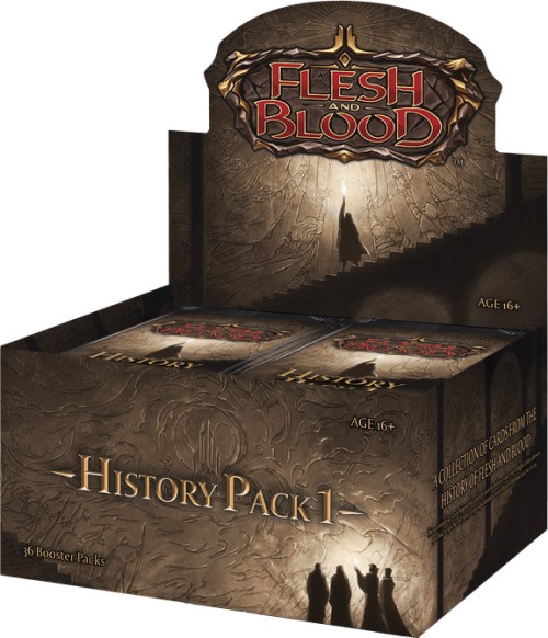 Les packs History de la franchise Flesh and Blood.