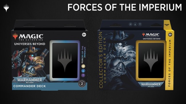 Commander Deck Forces de l'Imperium édition normale et collector