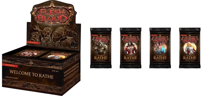 Welcome to Rathe, premier set de cartes pour Flesh and Blood