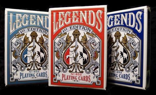 jeux de cartes de luxe par Legends Playing Card Co.