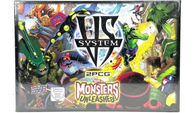 Boite Marvel Vs System 2PCG Monsters Unleashed