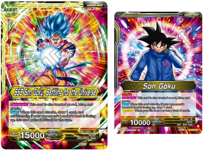Carte SSB Son Goku
