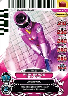 Power Rangers Action Card Game
