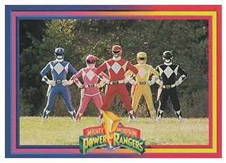 Collect-A-Card Power Rangers 1994