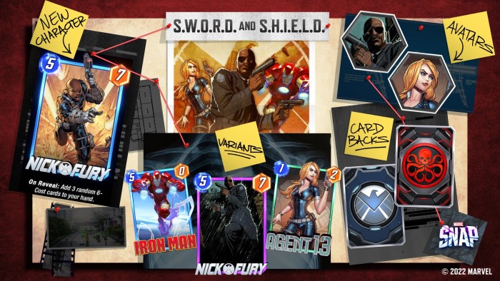 Marvel SNAP saison 4 : SWORD & SHIELD