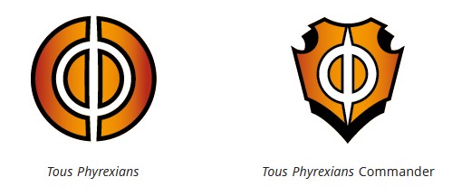Symboles Tous Phyrexians