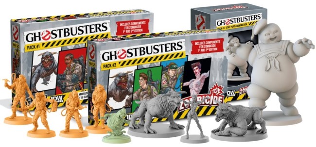 Zombicide Ghostbusters Packs