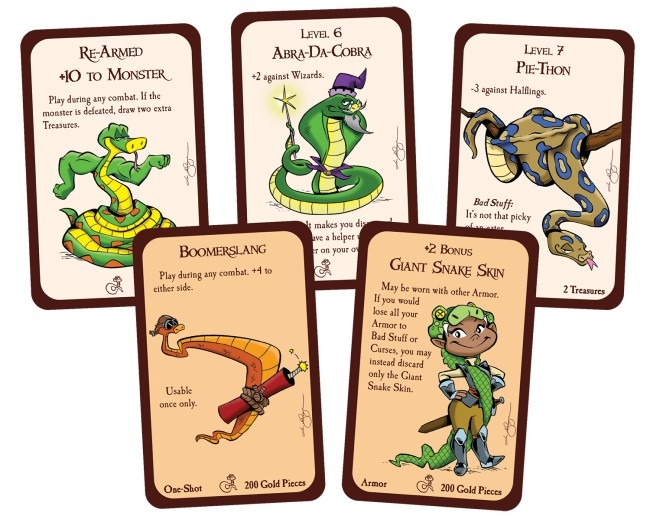 cartes Munchkin Snakes