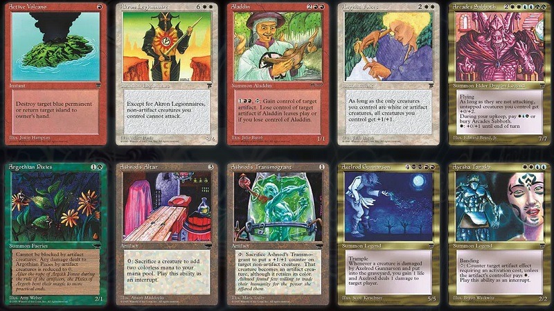 cartes Magic Chronicles