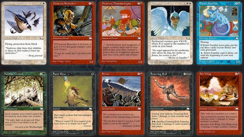 cartes Magic Aquilon