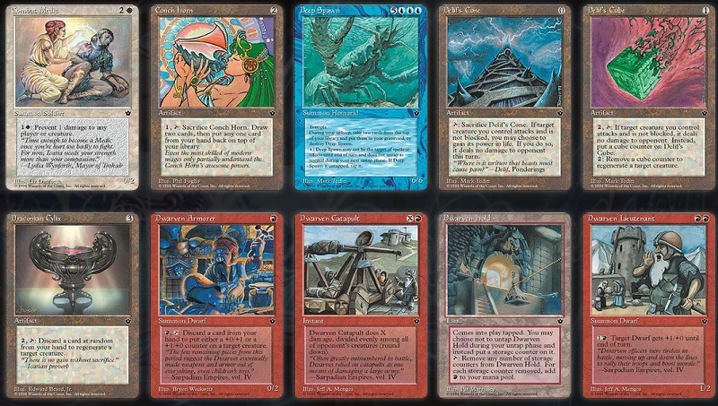 cartes MAgic Fallen Empires