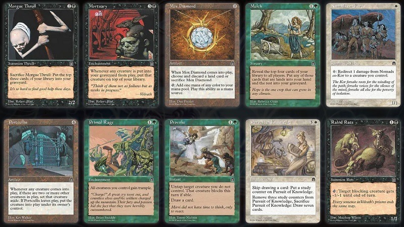 cartes MAgic Forteresse