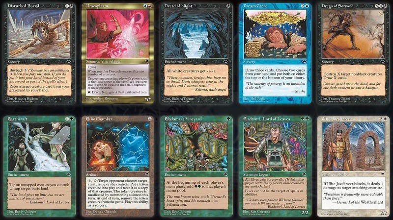 cartes MAgic Tempête