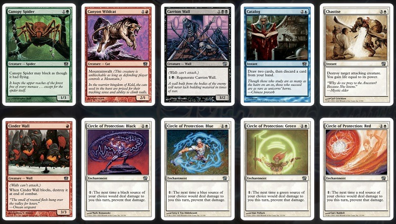 Cartes Magic 8e édition