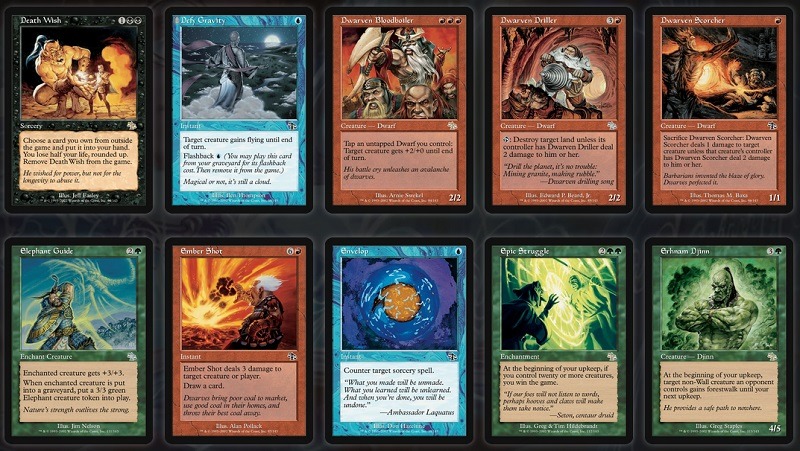 cartes Magic Jugement