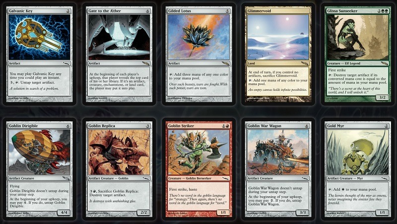 cartes Magic Mirrodin