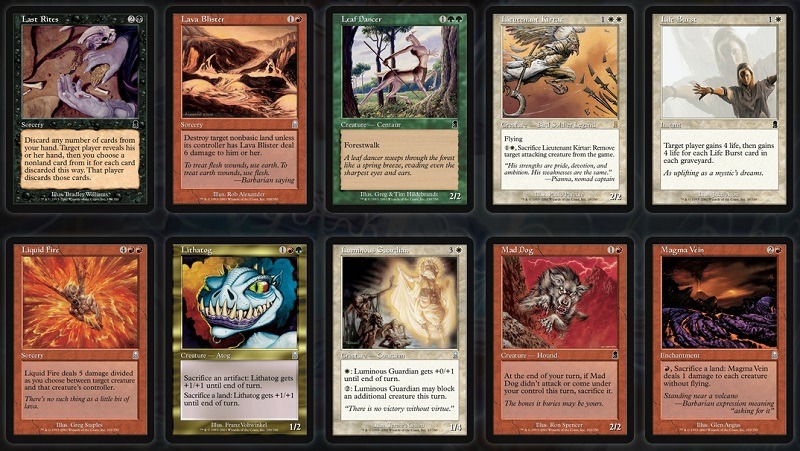 cartes magic odyssée