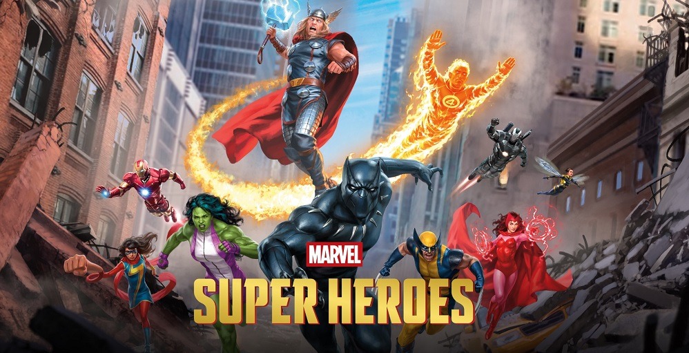 Marvel Super Heroes bannière