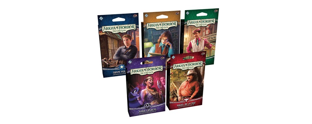 5 nouveaux investigateurs Horreur à Arkham