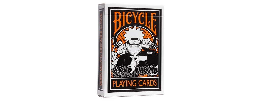 Bicycle Naruto : 54 cartes estampillées Konoha