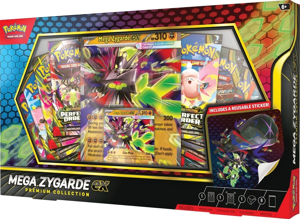 Une boite Mega Zygarde ex pour Pokémon en mai !