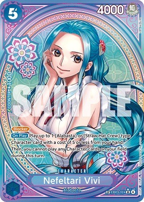 carte one piece nefeltari vivi SP EB03