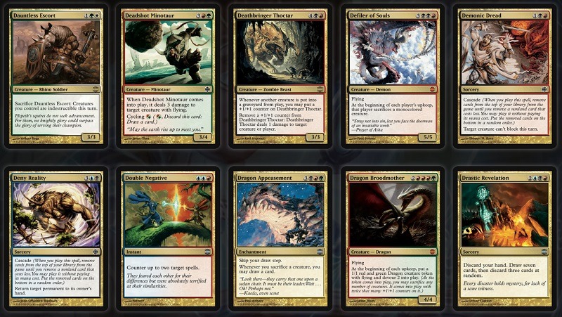 cartes Magic la renaissance d'alara