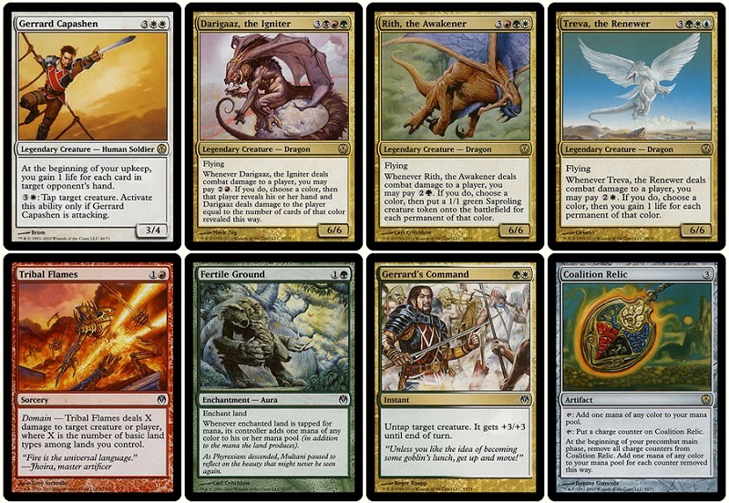 cartes phyrexia vs the coalition