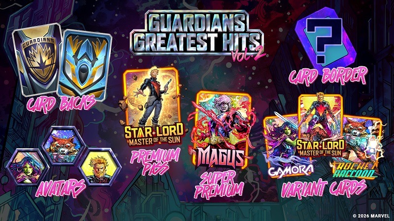 cartes Guardians Greatest Hits Volume 2