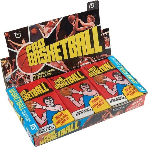 boite boosters 1976-77 Topps Basketball