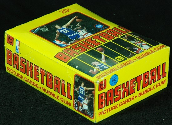 boite 1979 1980 Topps basketball