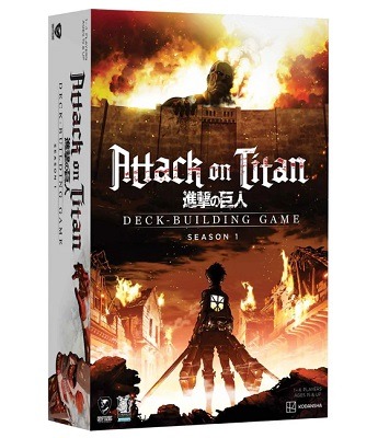 boite Attack on Titan deck building