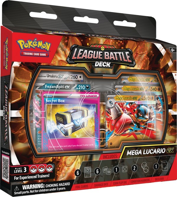 League battle deck mega lucario ex