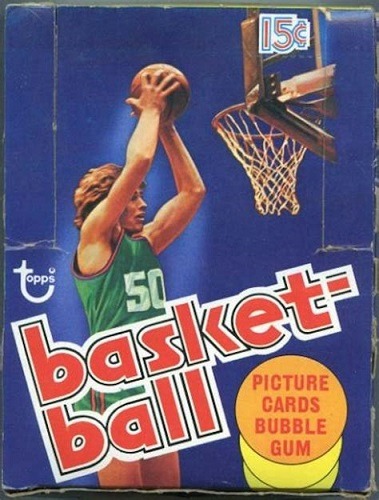 boite Topps 1977-1978 nba