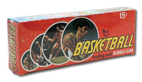 boite 1974 1975 Topps basketball