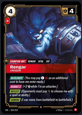 carte rengar