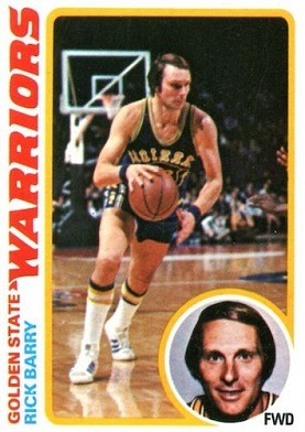 carte topps rick barry