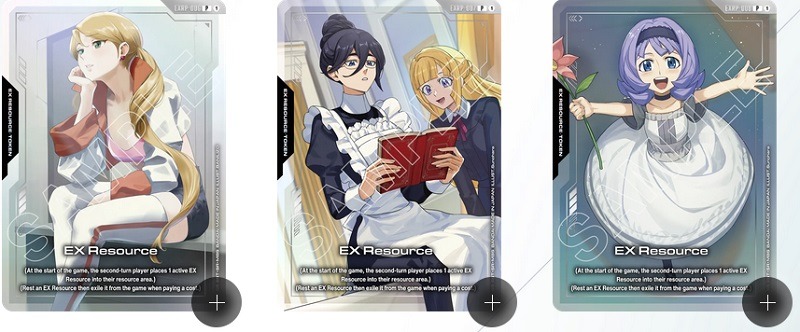 cartes Gundam Assemble