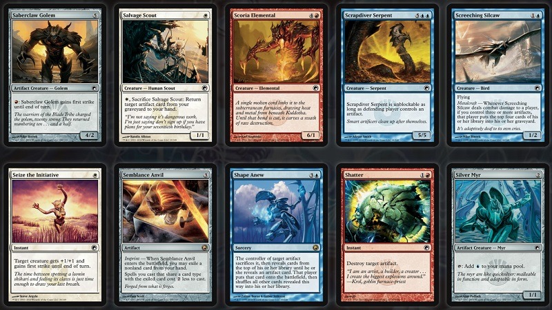 cartes les cicatrices de Mirrodin