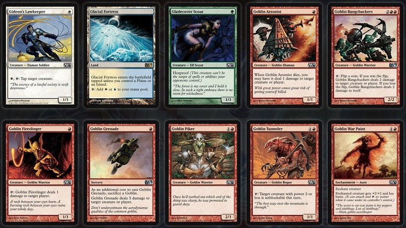 cartes Magic 2012 core set