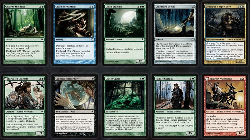 cartes magic innistrad