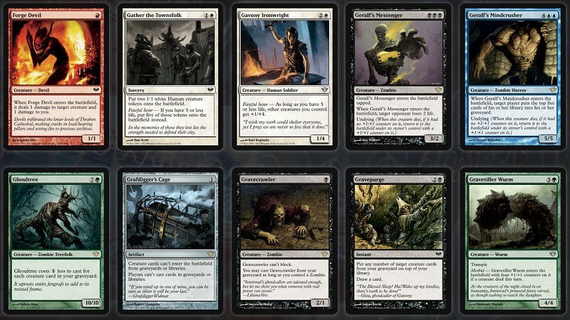 cartes magic Obscure Ascension